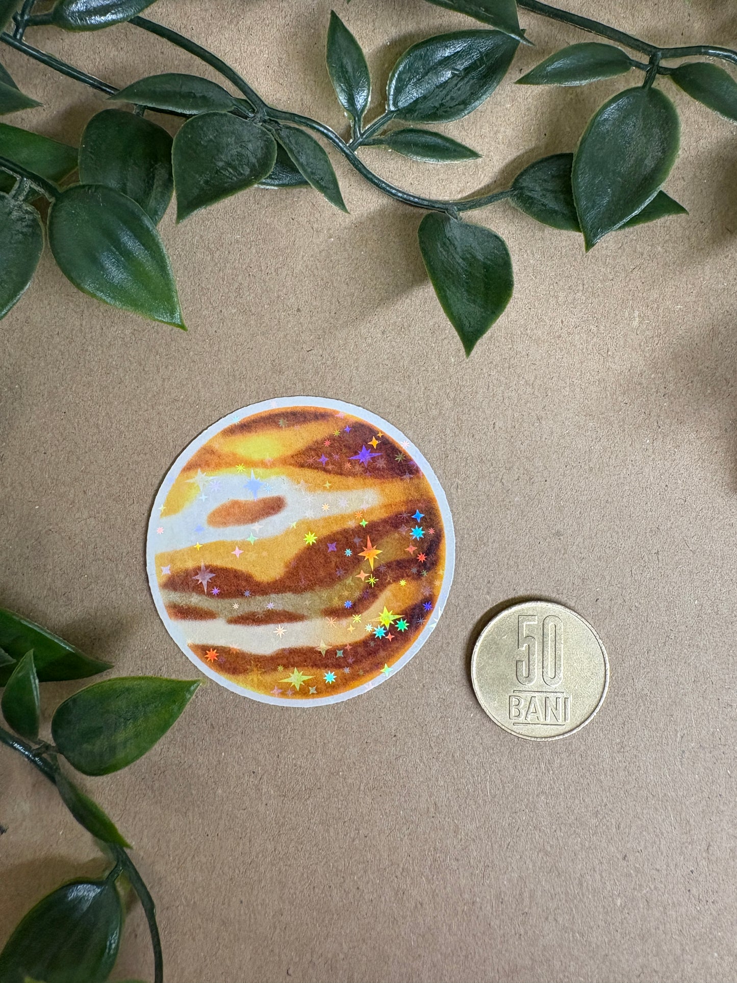 Stickere Die-cut - „Planetele Sistemului Solar” – Holografic