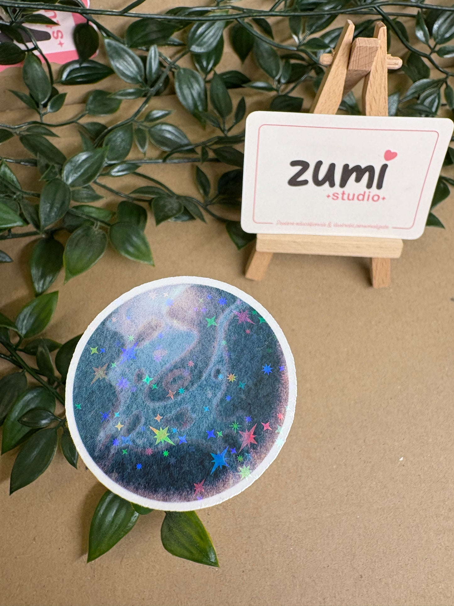 Stickere Die-cut - „Planetele Sistemului Solar” – Holografic