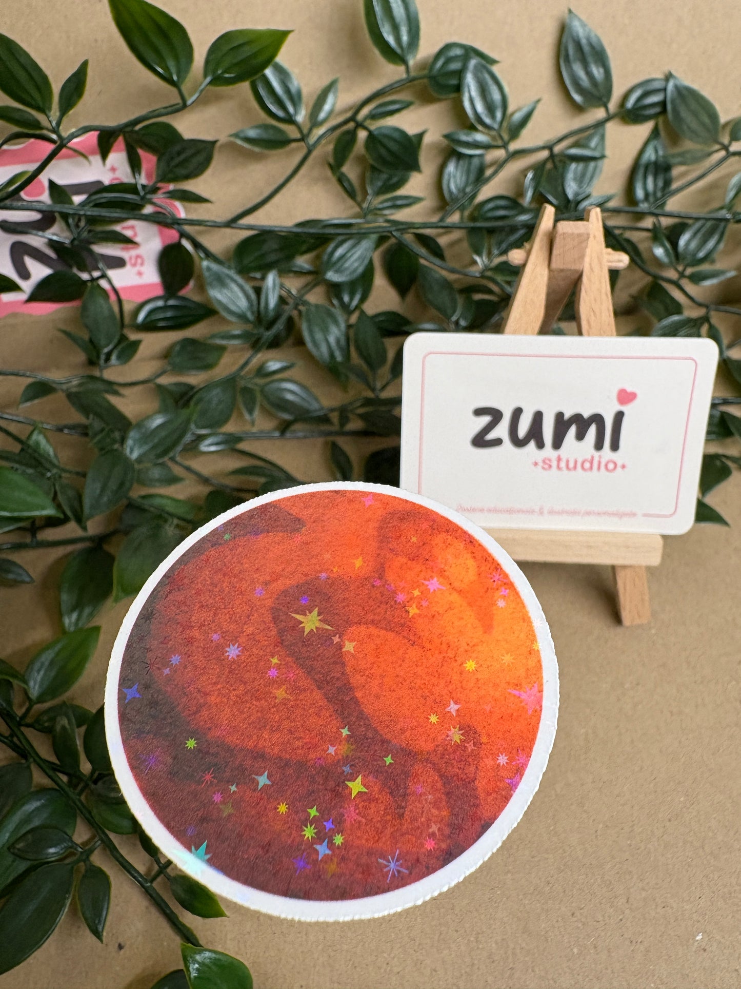 Stickere Die-cut - „Planetele Sistemului Solar” – Holografic