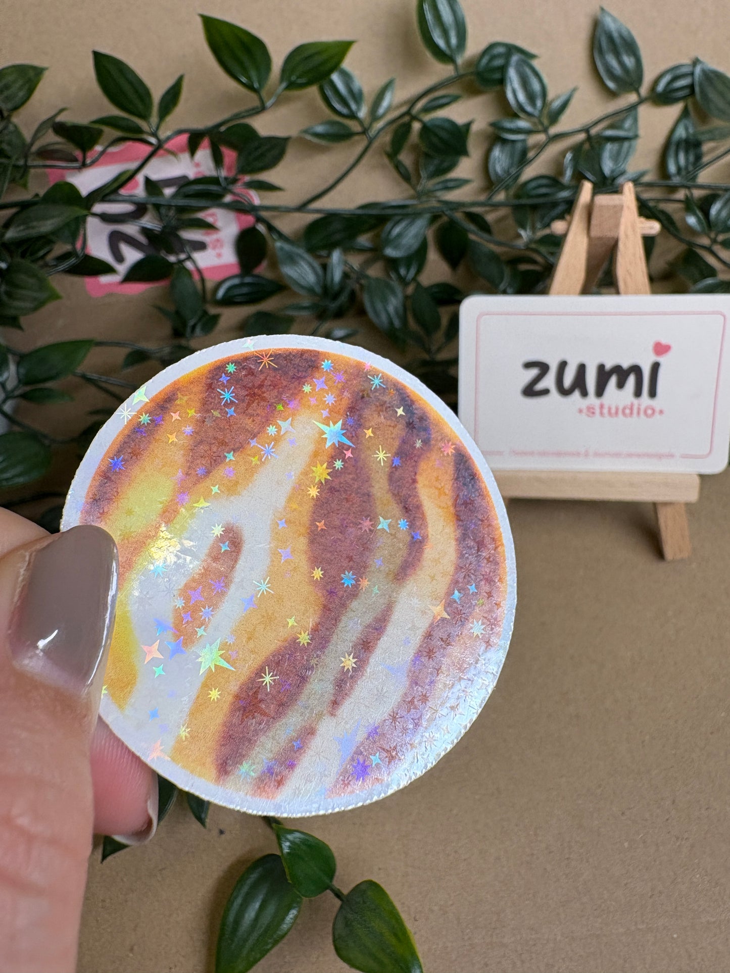 Stickere Die-cut - „Planetele Sistemului Solar” – Holografic