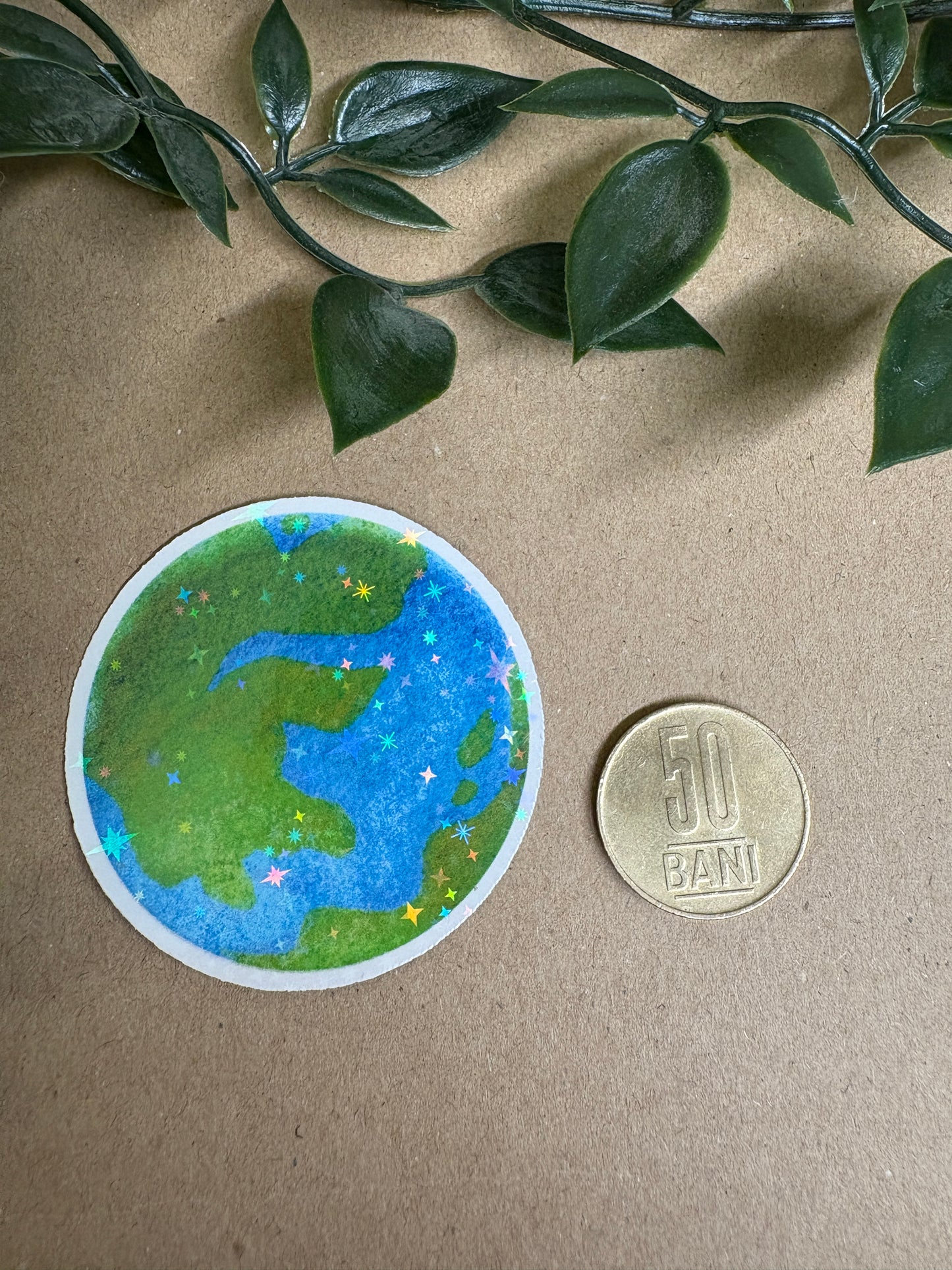 Stickere Die-cut - „Planetele Sistemului Solar” – Holografic