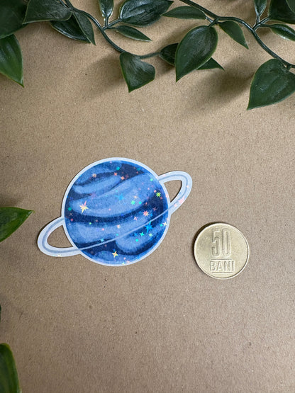 Stickere Die-cut - „Planetele Sistemului Solar” – Holografic