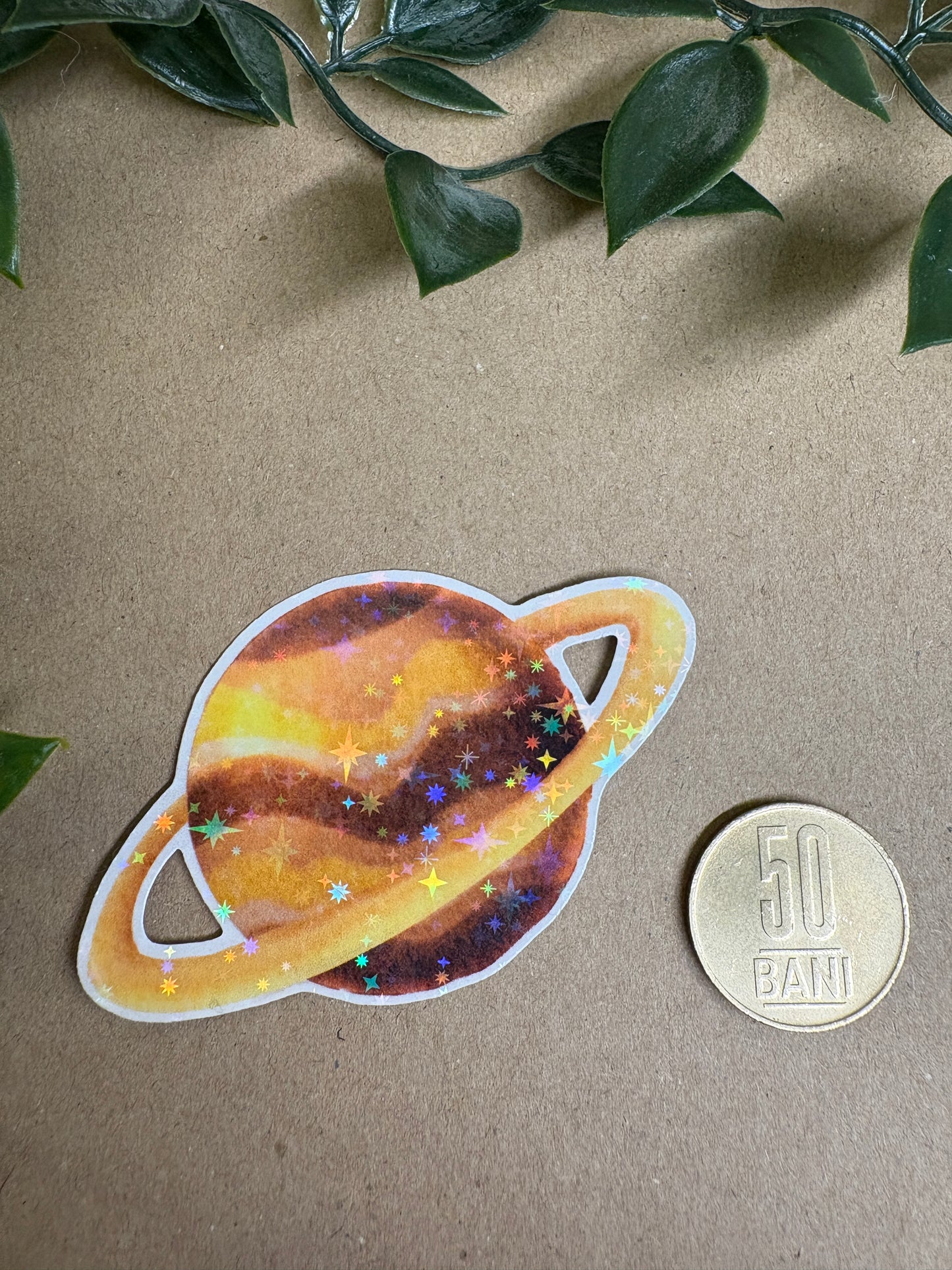 Stickere Die-cut - „Planetele Sistemului Solar” – Holografic