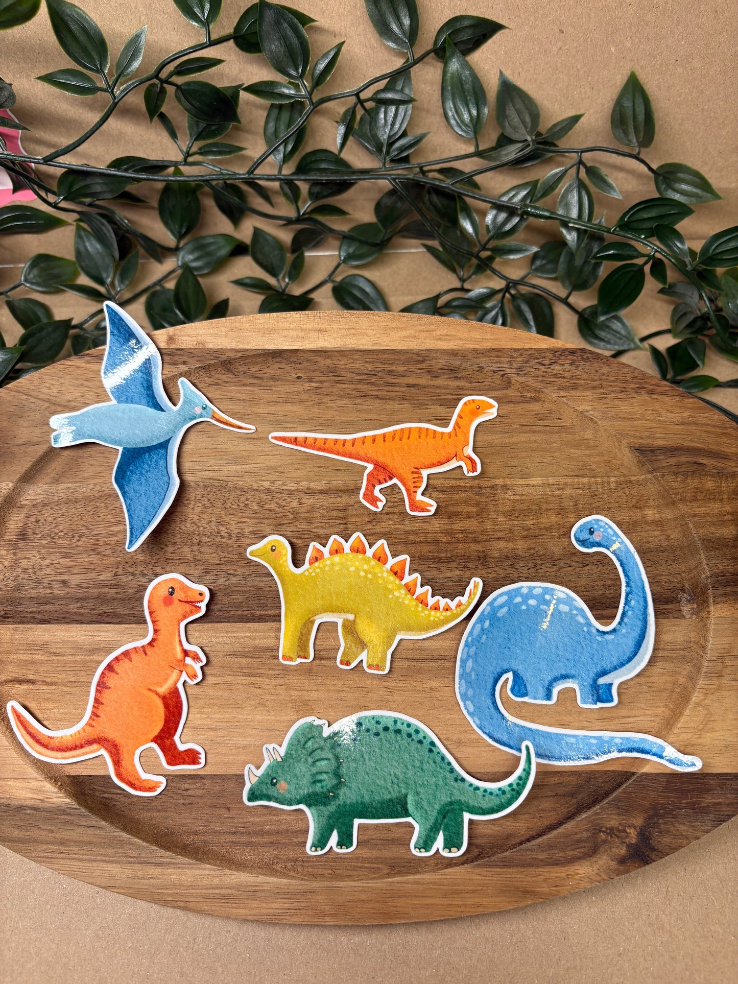 Stickere Die-cut - „Dinozaurii”