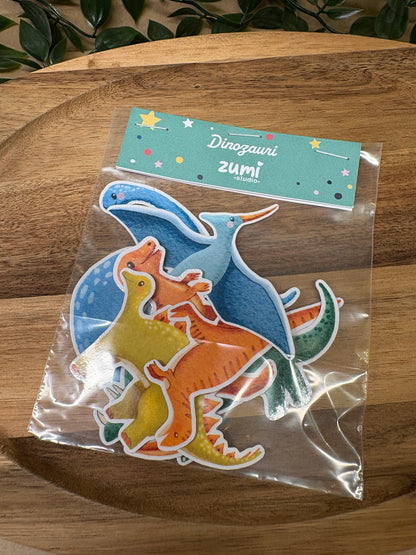 Stickere Die-cut - „Dinozaurii”