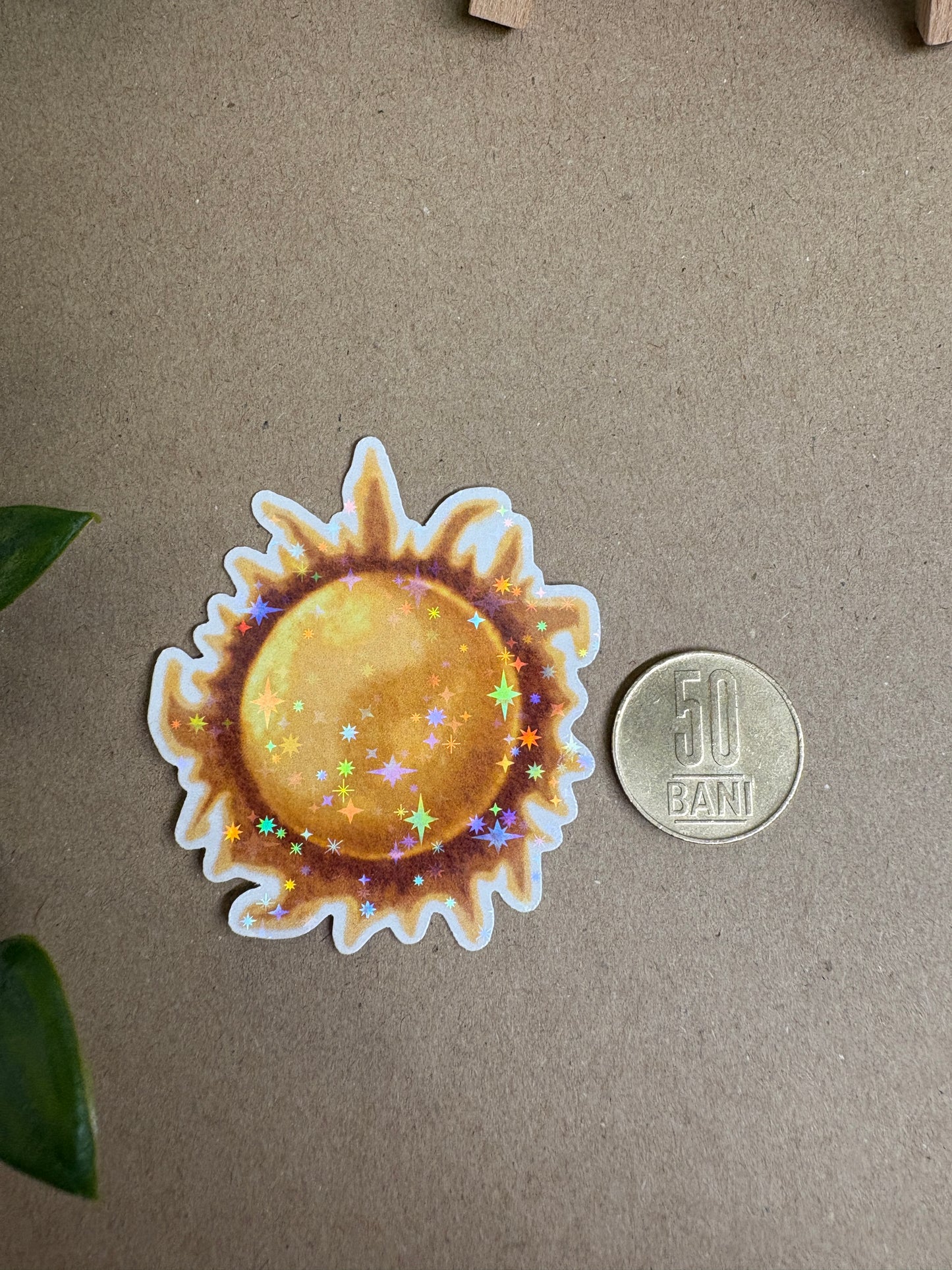 Stickere Die-cut - „Planetele Sistemului Solar” – Holografic