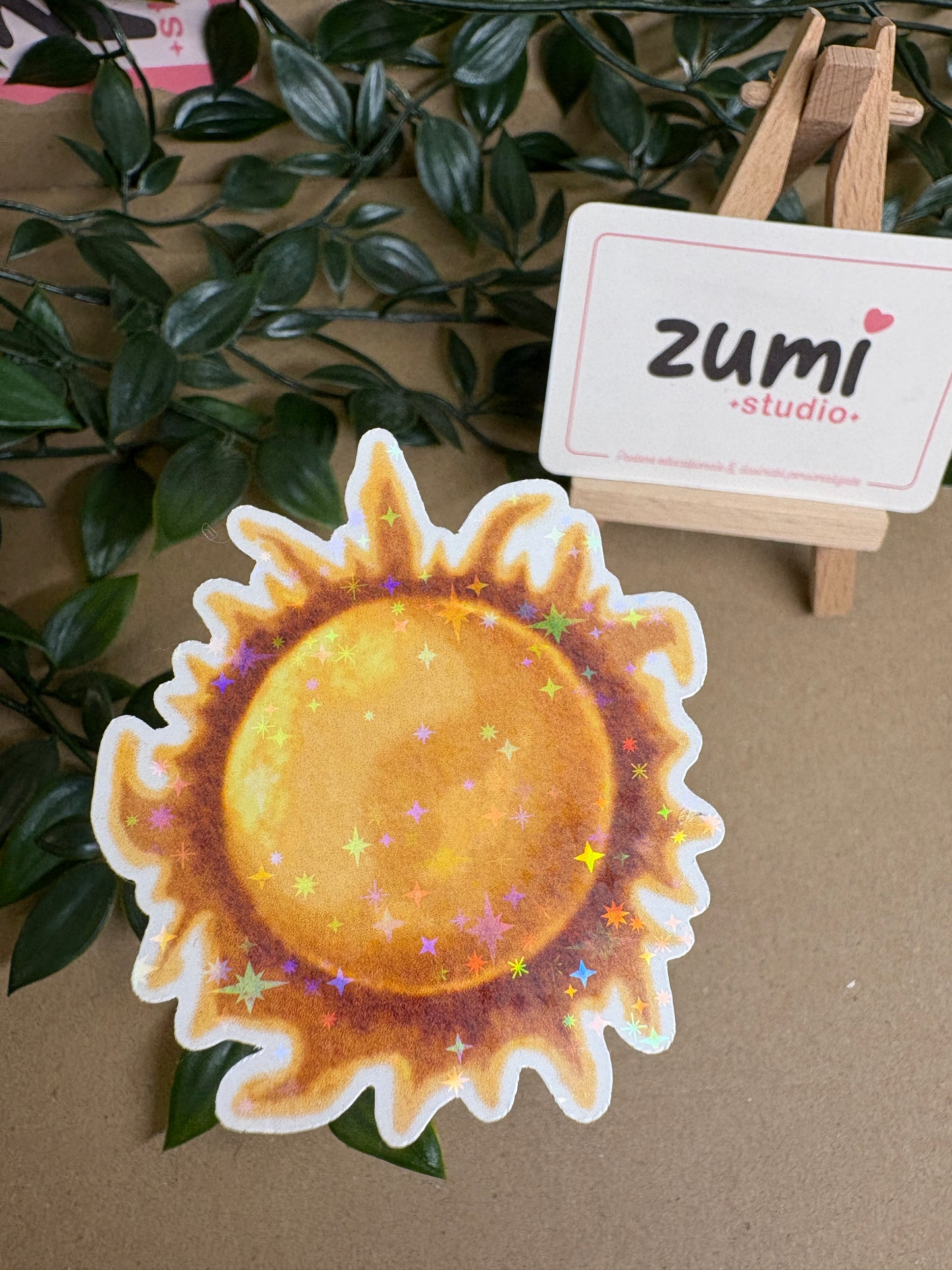 Stickere Die-cut - „Planetele Sistemului Solar” – Holografic